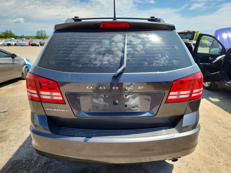 2016 Dodge Journey VIN 3C4PDCAB1GT147719 COPART salvage auction — ENGINE BURN, On - Permit Irrepairable, sold $325 on 2026-07-02 (photo 6)