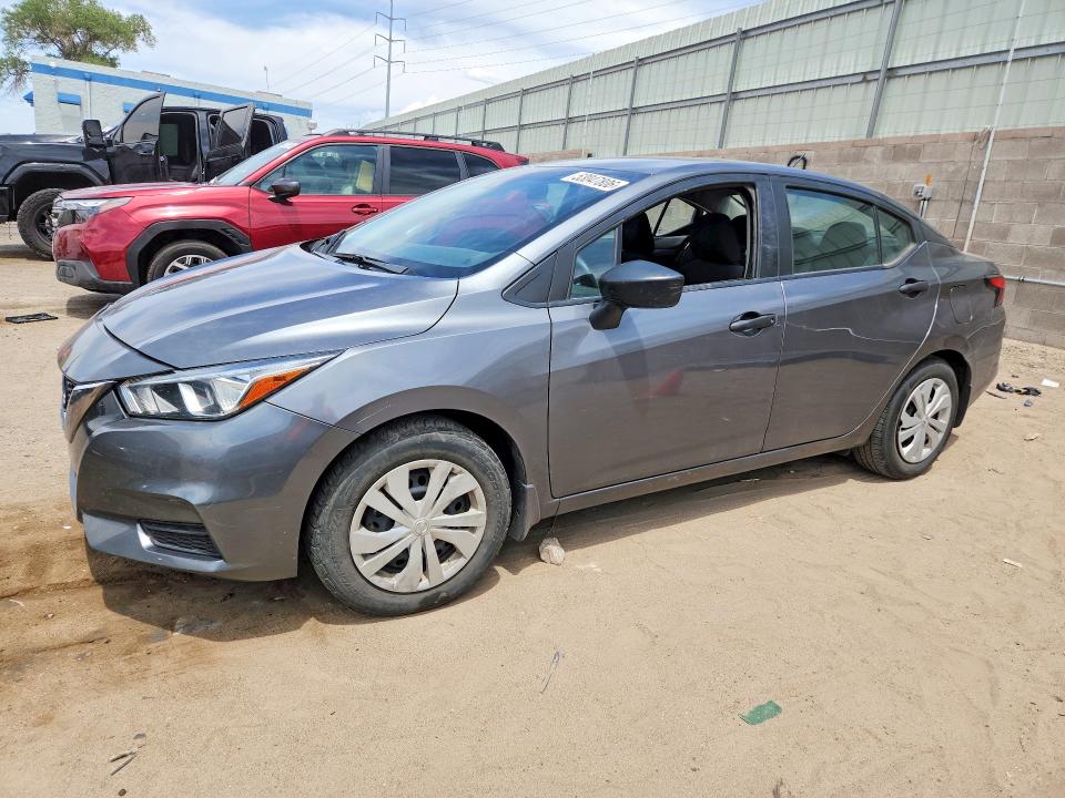 2021 Nissan Versa VIN 3N1CN8BV4ML807493 COPART salvage auction — REAR END, Nm - Cert Of Title-Salvage, sold $450 on 2026-07-02 (photo 1)