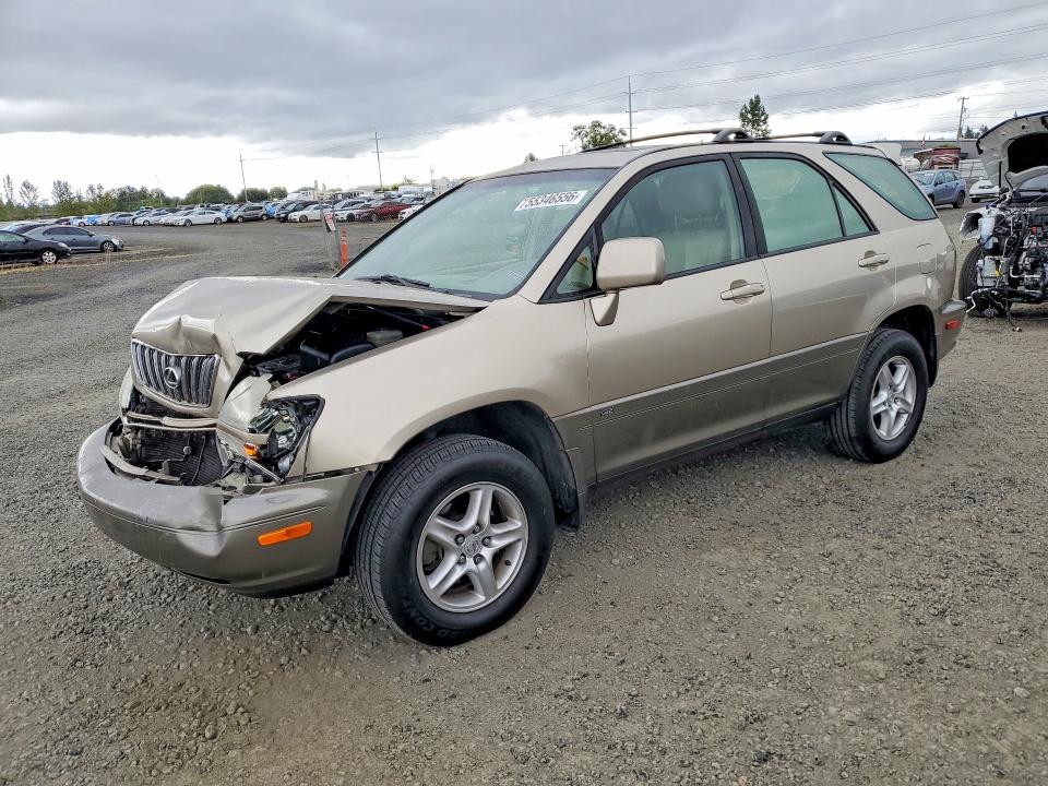 2001 Lexus Rx VIN JTJHF10U910197131 COPART salvage auction — FRONT END, Or - Salvage Title Certificate, sold $400 on 2026-07-07 (photo 1)