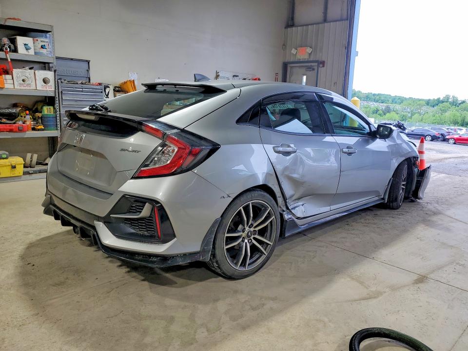 2021 Honda VIN SHHFK7H41MU419727 COPART salvage auction — FRONT END, Pa - Certificate Of Salvage, sold $375 on 2026-07-24 (photo 3)