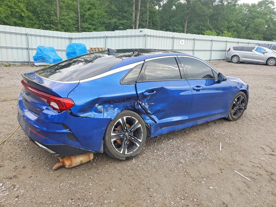 2022 Kia K5 VIN 5XXG64J22NG101955 COPART salvage auction — REAR END, Ga - Cert Of Title-Salvage, sold $1,050 on 2026-07-28 (photo 3)