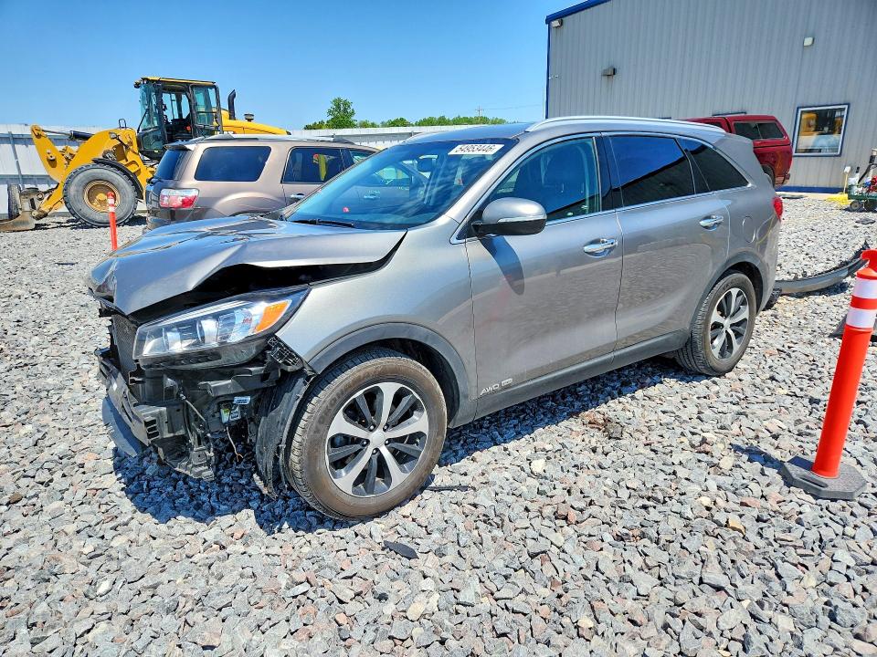 2018 Kia Sorento VIN 5XYPHDA59JG402510 COPART salvage auction — FRONT END, Salvage Title, sold $1,550 on 2026-07-20 (photo 1)
