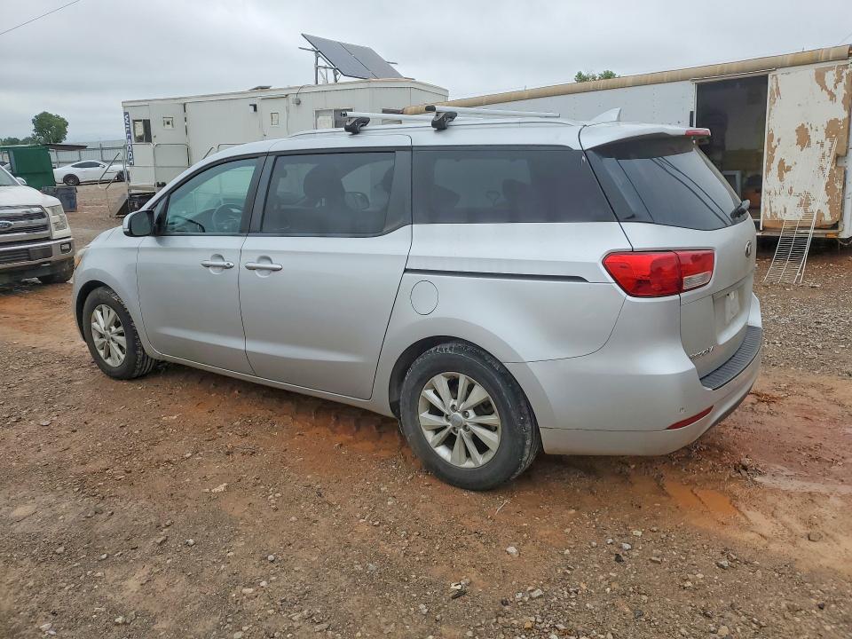 2016 Kia SEDONA VIN KNDMB5C16G6163238 COPART salvage auction — FRONT END, Ok - Certificate Of Title, sold $850 on 2026-07-11 (photo 2)