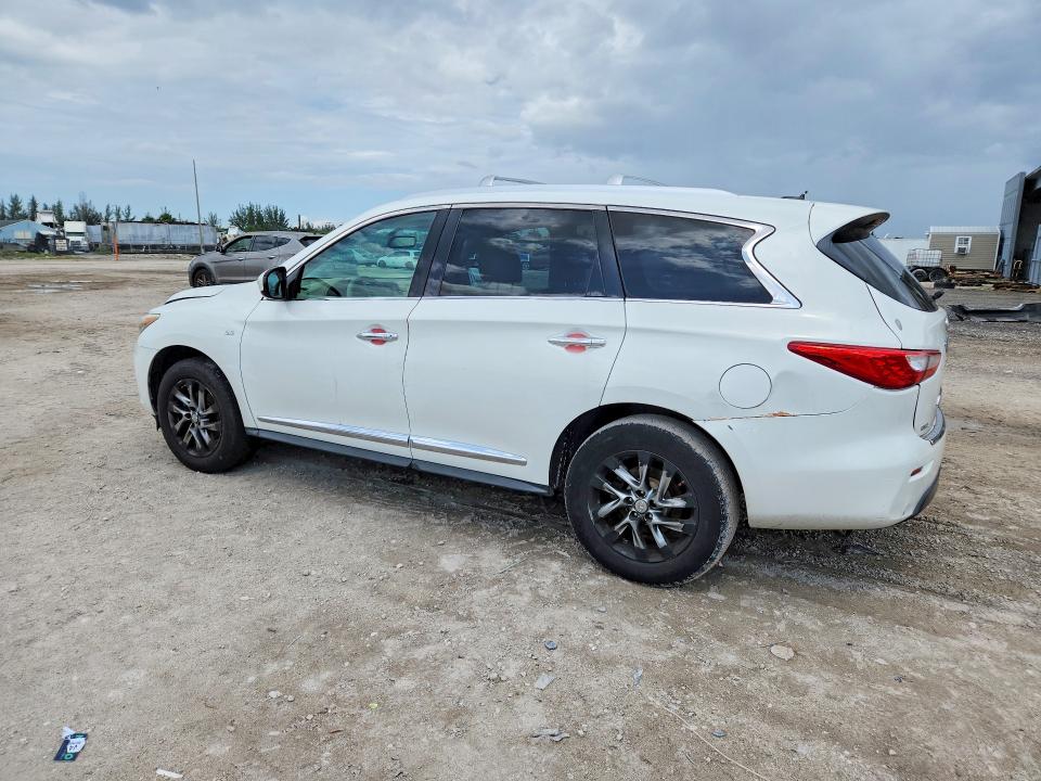 2014 Infiniti VIN 5N1AL0MN5EC507883 COPART salvage auction — SIDE, Fl - Certificate Of Title (P), sold $575 on 2026-07-09 (photo 2)