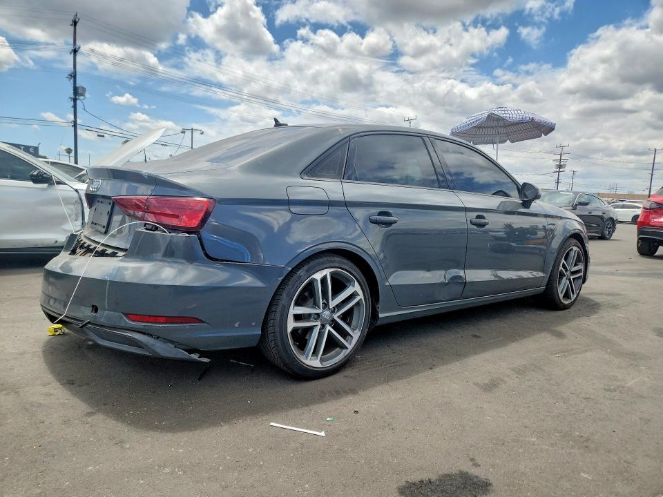 2019 Audi A3 VIN WAUAUGFF2KA082093 COPART salvage auction — REAR END, Ca - Salvage Certificate, sold $4,050 on 2026-07-20 (photo 3)