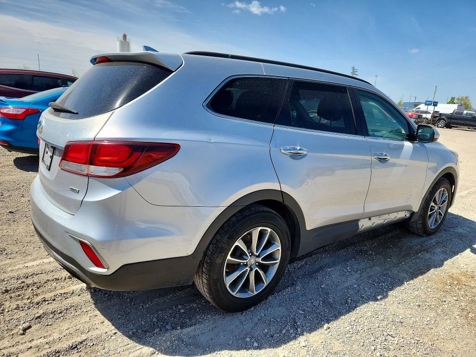 2017 Hyundai Santa fe VIN KM8SMDHF9HU179197 COPART salvage auction — HAIL, Ia - Cert Of Title-Salvage Title, sold $1,500 on 2026-07-08 (photo 3)