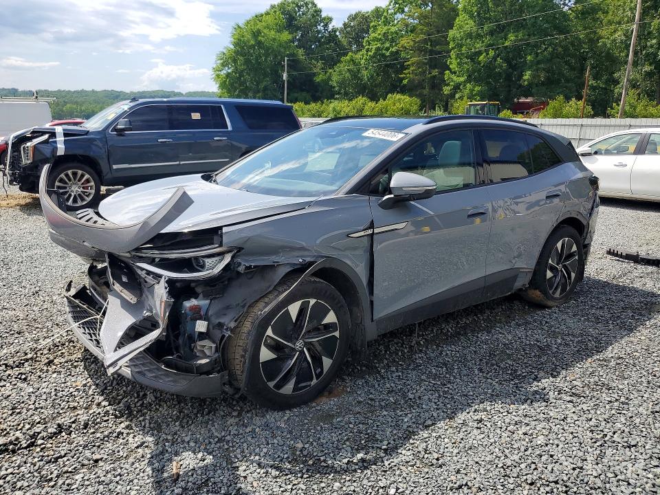 2022 Volkswagen Id.4 VIN WVGTMPE27NP074353 COPART salvage auction — FRONT END, Nc - Salvage Certificate Of Title, sold $3,250 on 2026-07-30 (photo 1)