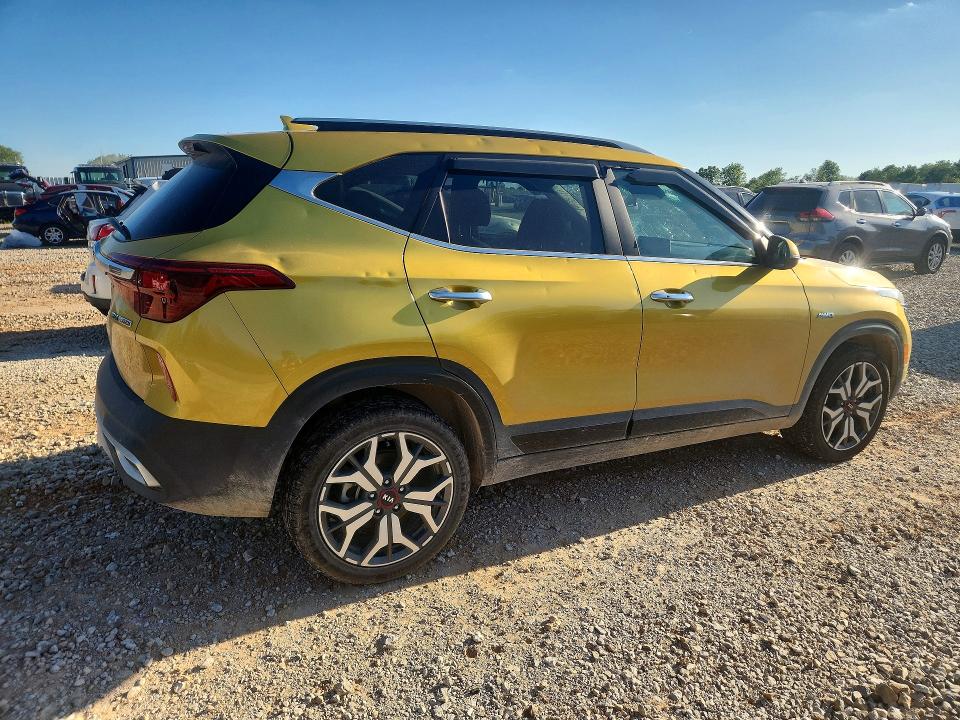 2021 Kia VIN KNDETCA29M7189159 COPART salvage auction — HAIL, Mo - Salvage Certificate Of Title, sold $4,100 on 2026-07-29 (photo 3)