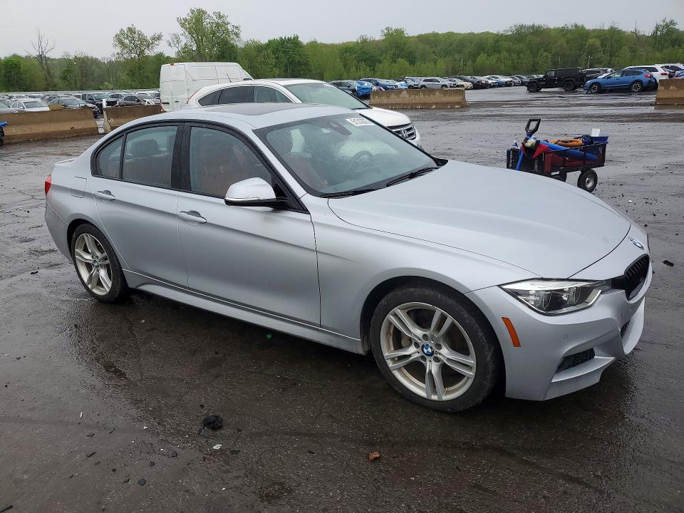 2018 BMW 3er VIN WBA8B7C59JA584548 COPART salvage auction — UNDERCARRIAGE, NY - MV907A-PARTS ONLY W/LIENHOLDER, sold $4,550 on 2026-07-23 (photo 4)