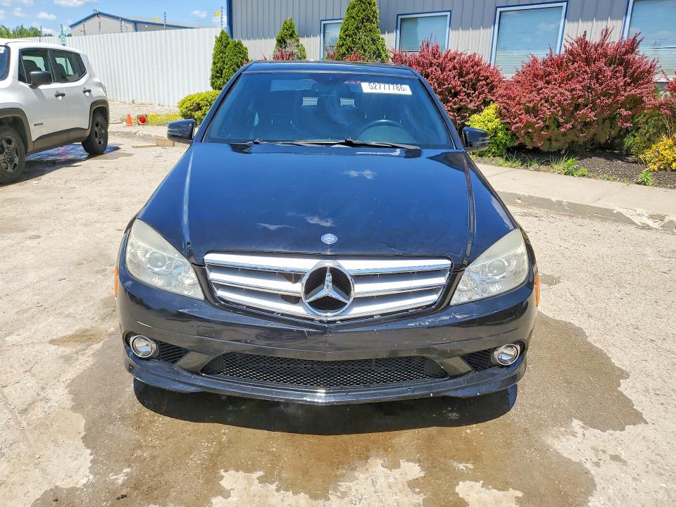 2010 Mercedes-benz C class VIN WDDGF8BB7AF446595 COPART salvage auction — REAR END, Ky - Bill Of Sale/Part Only/No Titl, sold $675 on 2026-07-06 (photo 5)