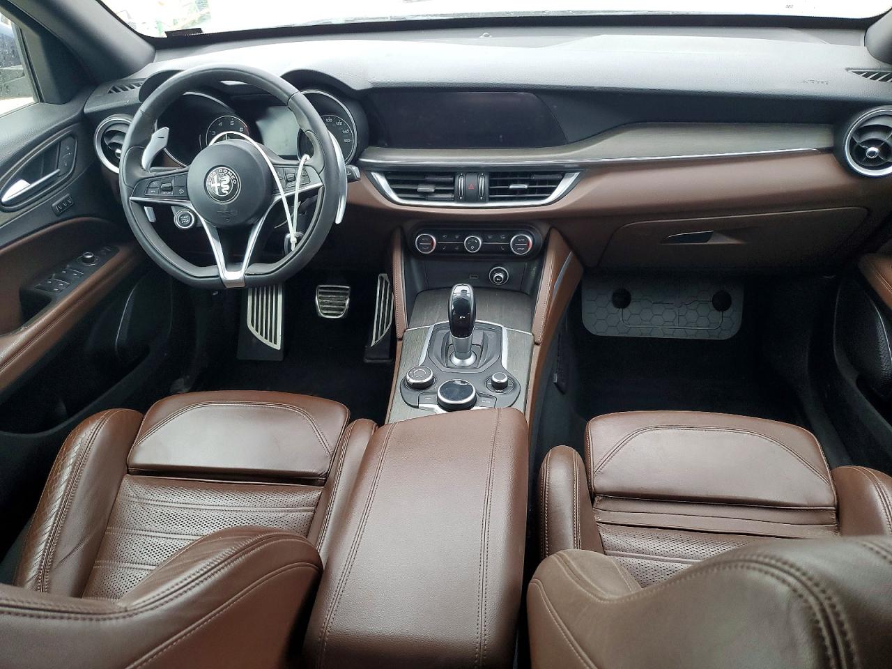 2018 Alfa Romeo Stelvio VIN ZASFAKNN4J7B78596 COPART salvage auction — Rear End, MI - CERTIFICATE OF TITLE, sold $2,100 on 2026-07-09 (photo 8)