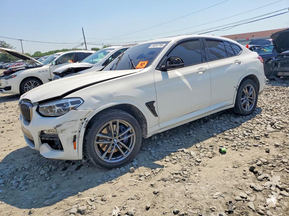 2019 BMW X4 VIN 5UXUJ5C57KLJ63683 COPART salvage auction — FRONT END, ID - SALVAGE CERTIFICATE OF TITLE, sold $6,000 on 2026-07-22 (photo 1)