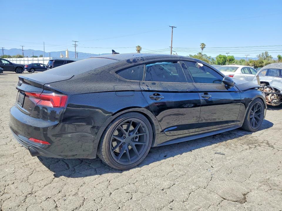 2019 Audi A5 VIN WAUDNCF57KA064666 COPART salvage auction — FRONT END, CA - SALVAGE CERTIFICATE, sold $4,600 on 2026-07-30 (photo 3)