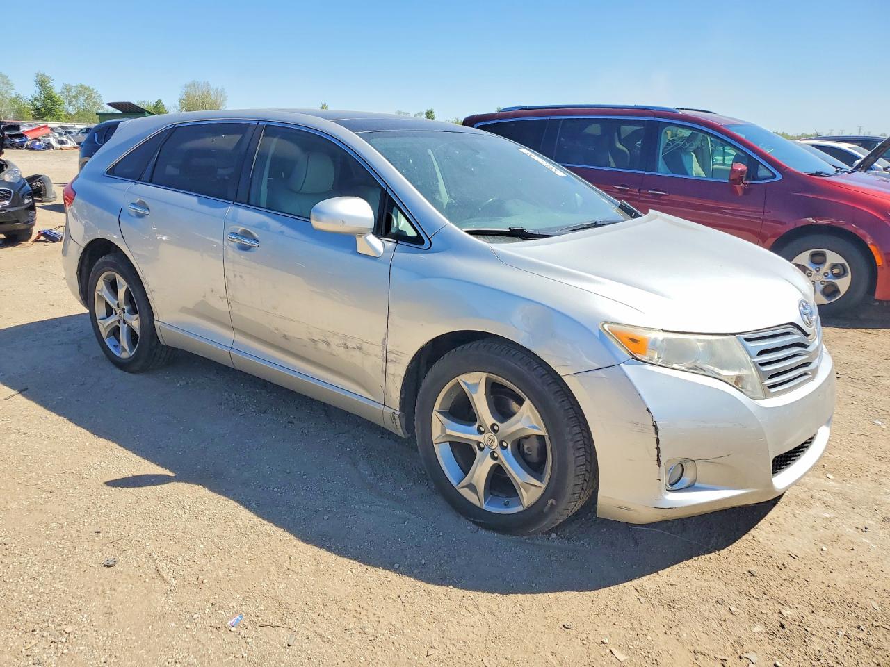 2009 Toyota Venza VIN 4T3BK11A49U014587 COPART salvage auction — Front End, IL - SALVAGE CERTIFICATE, sold $2,100 on 2026-07-02 (photo 4)