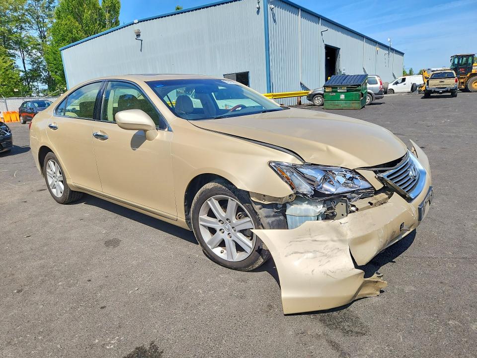 2007 Lexus ES VIN JTHBJ46G272040949 COPART salvage auction — FRONT END, Or - Salvage Title Certificate, sold $1,800 on 2026-07-15 (photo 4)