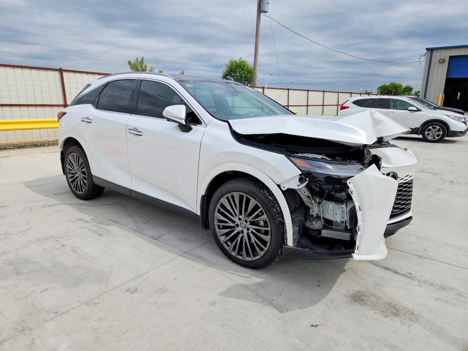 2024 Lexus Rx VIN 2T2BAMBA3RC034449 COPART salvage auction — FRONT END, Tx - Salvage Vehicle Title, sold $20,700 on 2026-07-21 (photo 4)
