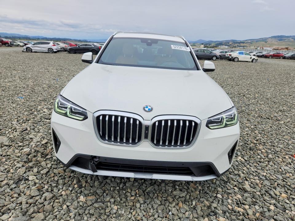 2024 BMW X3 VIN 5UX53DP00R9X42822 COPART salvage auction — REAR END, Ca - Salvage Certificate, sold $21,700 on 2026-07-16 (photo 5)