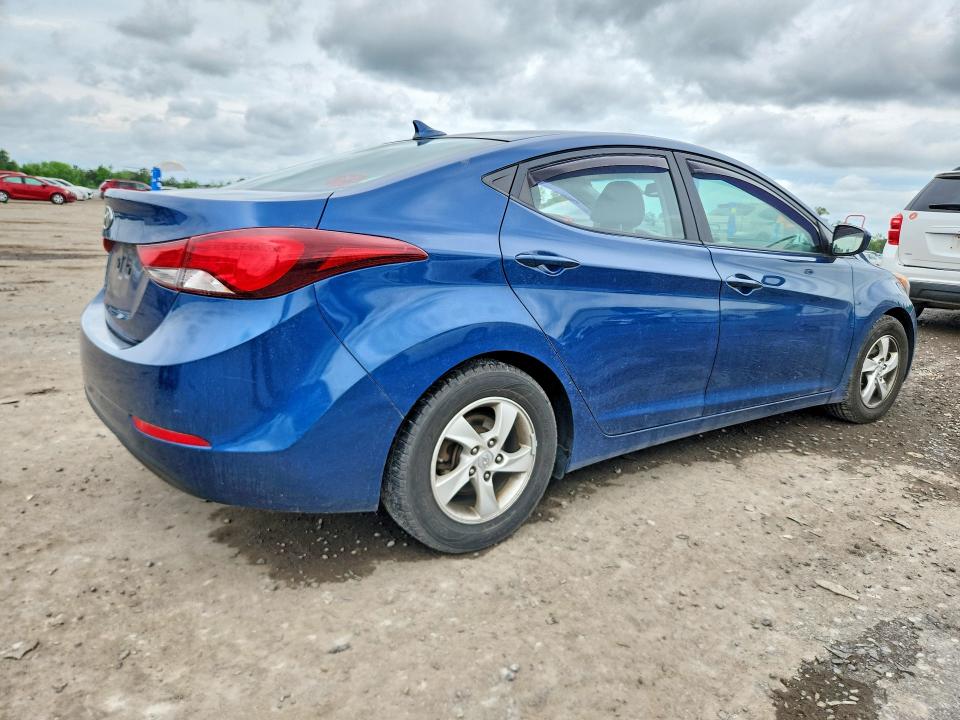 2015 Hyundai Elantra VIN KMHDH4AE4FU297802 COPART salvage auction — SIDE, Va - Certificate Of Title, sold $1,200 on 2026-07-08 (photo 3)