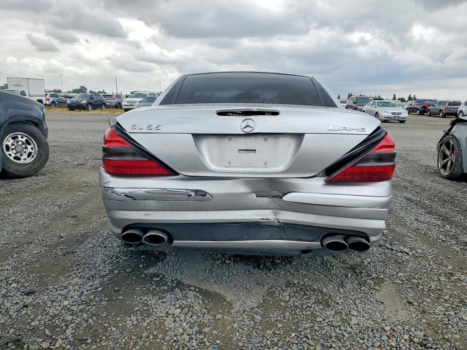 2003 Mercedes-benz VIN WDBSK74F73F047228 COPART salvage auction — REAR END, Ca - Salvage Certificate, sold $4,300 on 2026-07-02 (photo 6)