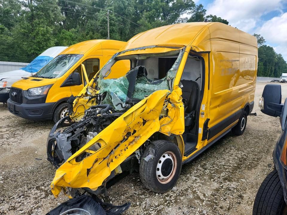 2021 Ford Transit VIN 1FTBR1X88MKA53717 — COPART salvage auction photo