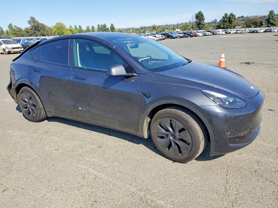 2025 Tesla VIN 7SAYGDEE1SF281758 COPART salvage auction — REAR END, Ca - Salvage Certificate, sold $11,500 on 2026-07-10 (photo 4)