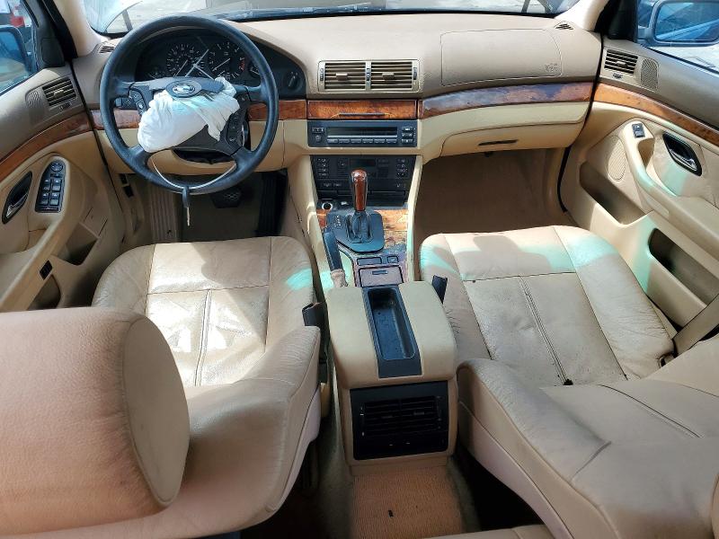 2000 BMW 5 series VIN WBADM6345YGU18707 COPART salvage auction — FRONT END, NE - DIS/DLR/EXP ONLY SALVAGE TITLE, sold $225 on 2026-07-17 (photo 8)