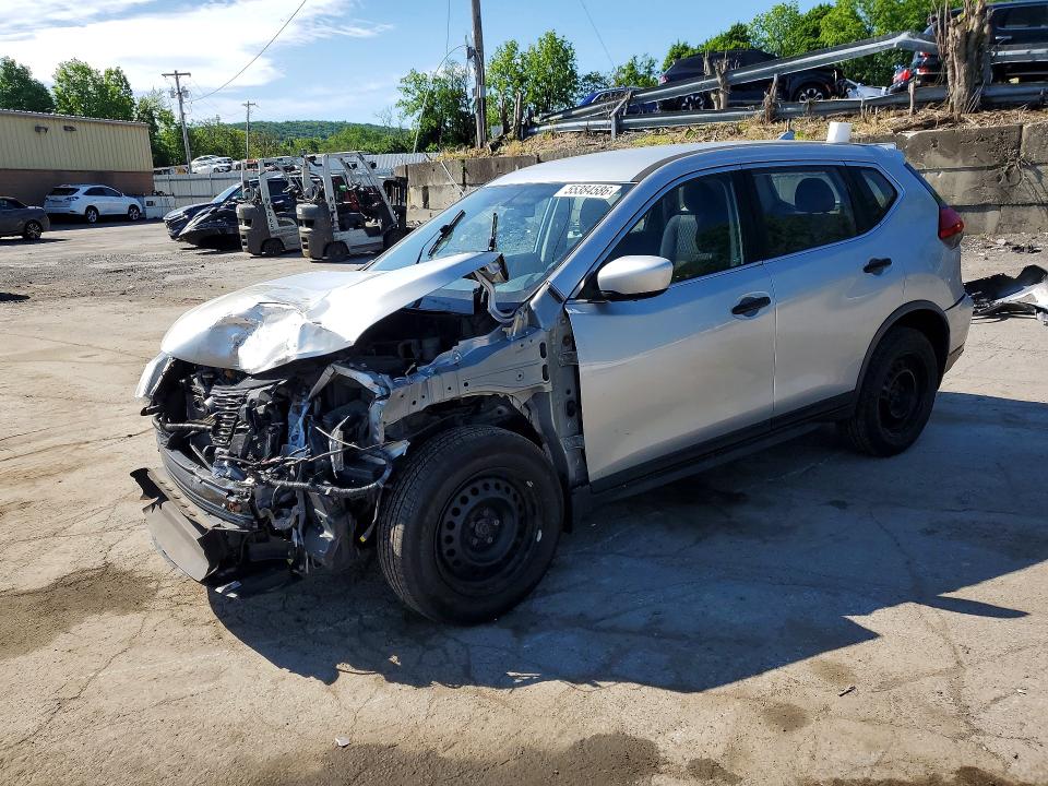 2017 Nissan Rogue VIN JN8AT2MV3HW250357 COPART salvage auction — FRONT END, Ct - Cert Of Title-Salvage, sold $450 on 2026-07-07 (photo 1)