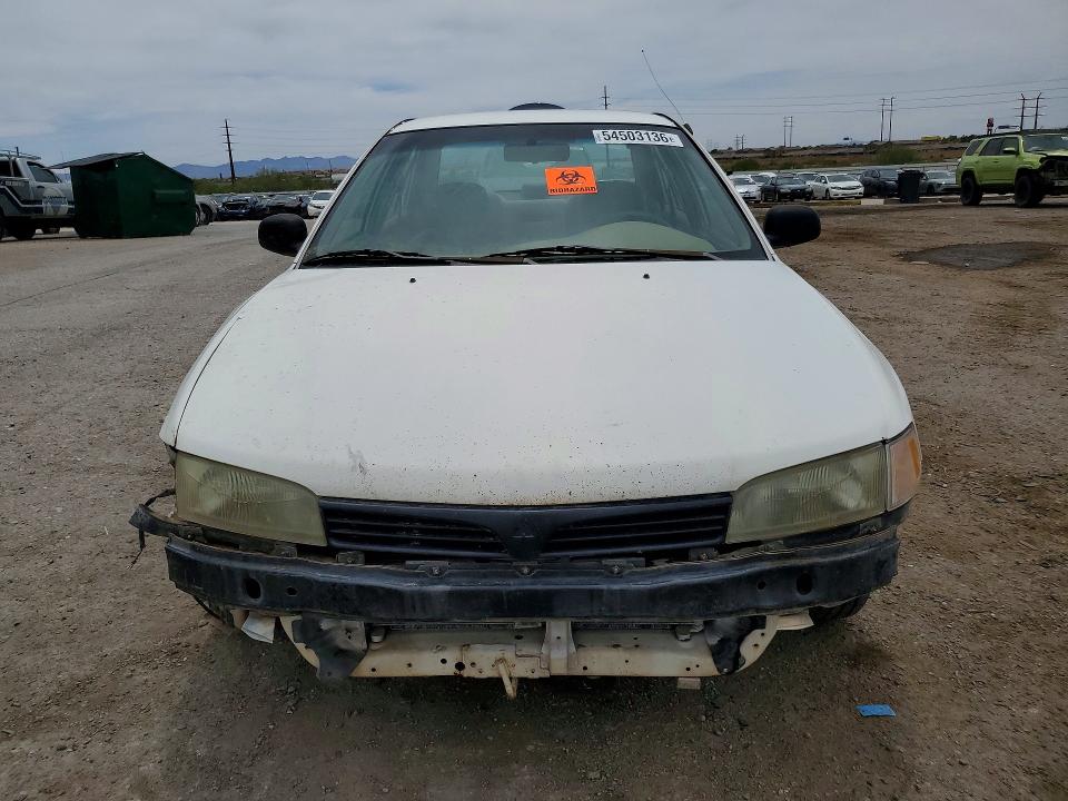 1999 Mitsubishi Mirage VIN JA3AY26A5XU045963 COPART salvage auction — FRONT END, Az - Certificate Of Title, sold $225 on 2026-07-10 (photo 5)