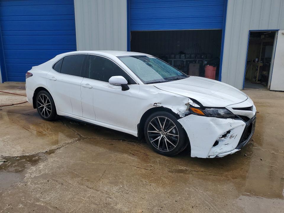2023 Toyota Camry VIN 4T1G11AK5PU757783 COPART salvage auction — FRONT END, Tx - Cert Of Title-Rebuilt Salvage, sold $8,300 on 2026-07-07 (photo 4)