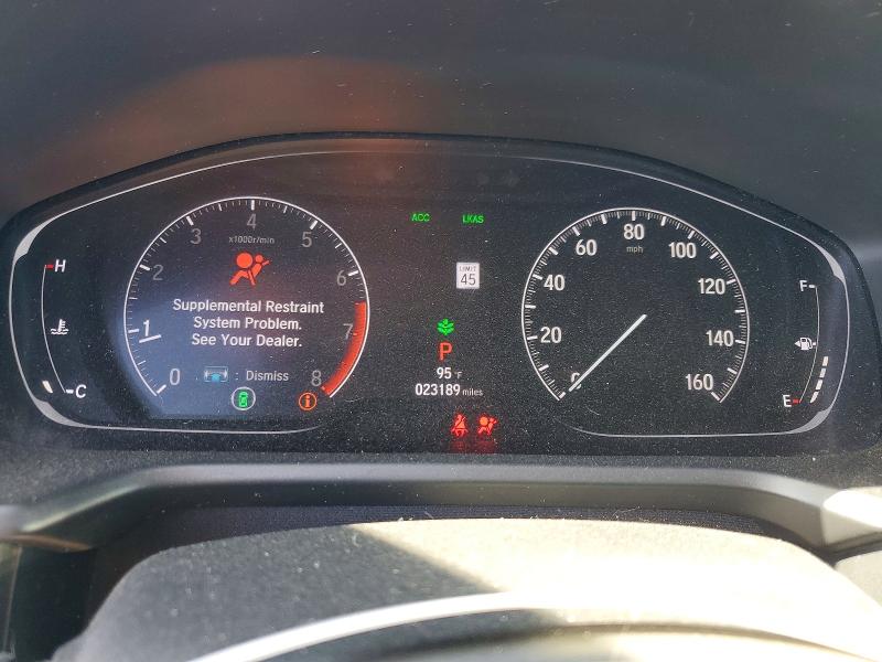 2020 Honda Accord VIN 1HGCV1F12LA114537 COPART salvage auction — SIDE, Ca - Salvage Certificate, sold $7,800 on 2026-07-02 (photo 9)