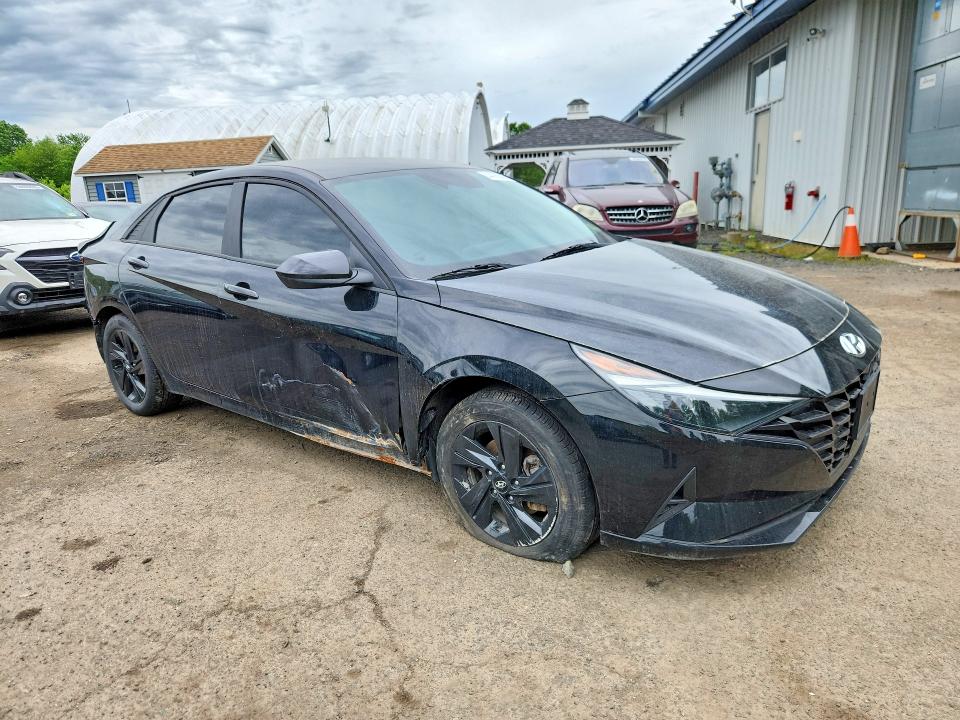 2022 Hyundai Elantra VIN KMHLS4AG6NU317903 COPART salvage auction — REAR END, Vt - Cert Of Title-Salvage Vehicle, sold $6,500 on 2026-07-30 (photo 4)