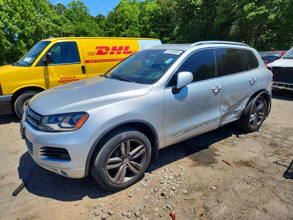 2012 Volkswagen Touareg VIN WVGEF9BPXCD007789 COPART salvage auction — SIDE, Al - Certificate Of Title, sold $1,250 on 2026-07-14 (photo 1)