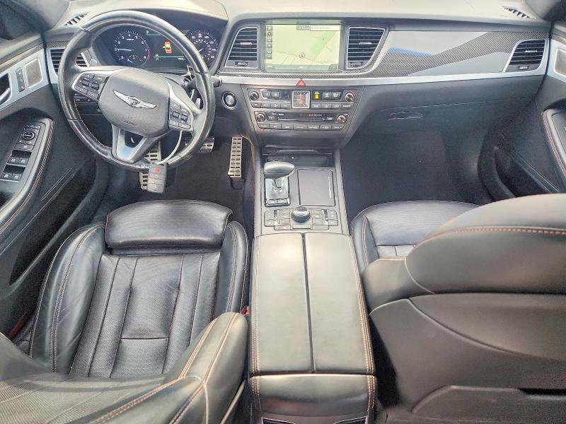 2019 Genesis VIN KMTFN4JB4KU326304 COPART salvage auction — REAR END, Ga - Cert Of Title-Salvage, sold $5,700 on 2026-07-28 (photo 8)