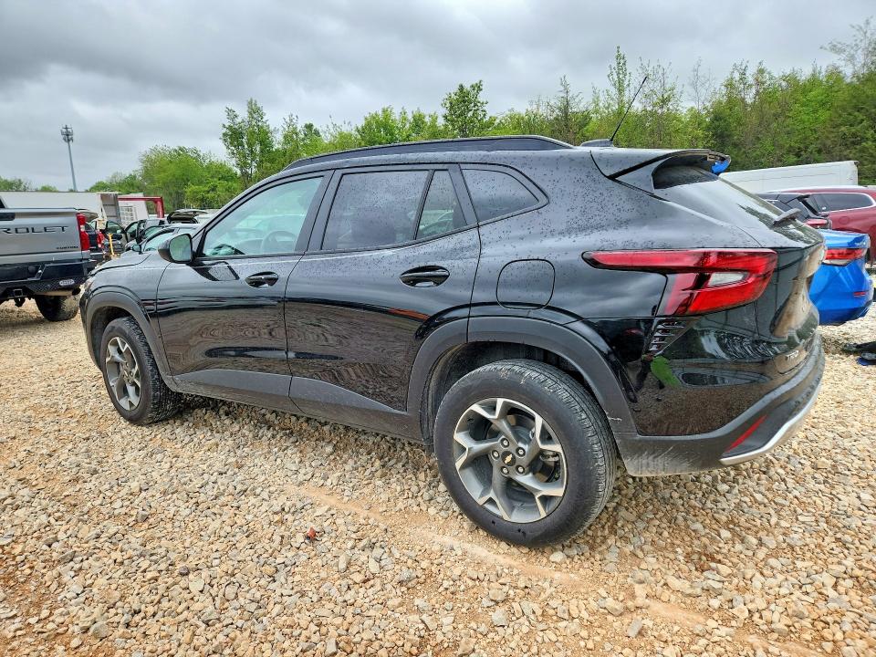 2025 Chevrolet VIN KL77LHEP4SC237759 COPART salvage auction — HAIL, Mo - Salvage Certificate Of Title, sold $8,300 on 2026-07-14 (photo 2)