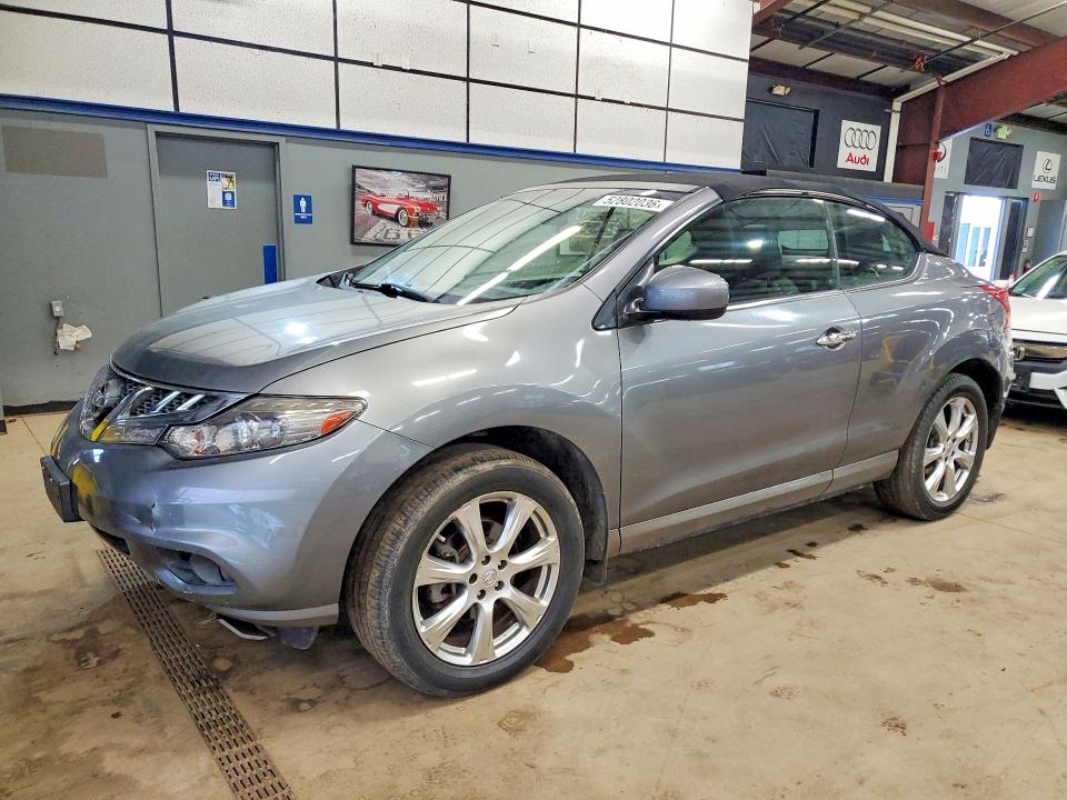 2014 Nissan Murano VIN JN8AZ1FY7EW300978 COPART salvage auction — FRONT END, Fl - Certificate Of Title, sold $3,550 on 2026-07-10 (photo 1)