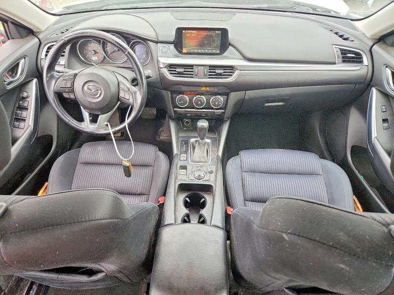 2016 Mazda 6 VIN JM1GJ1U57G1438249 COPART salvage auction — FRONT END, CA - SALVAGE CERTIFICATE, sold $1,600 on 2026-07-02 (photo 8)