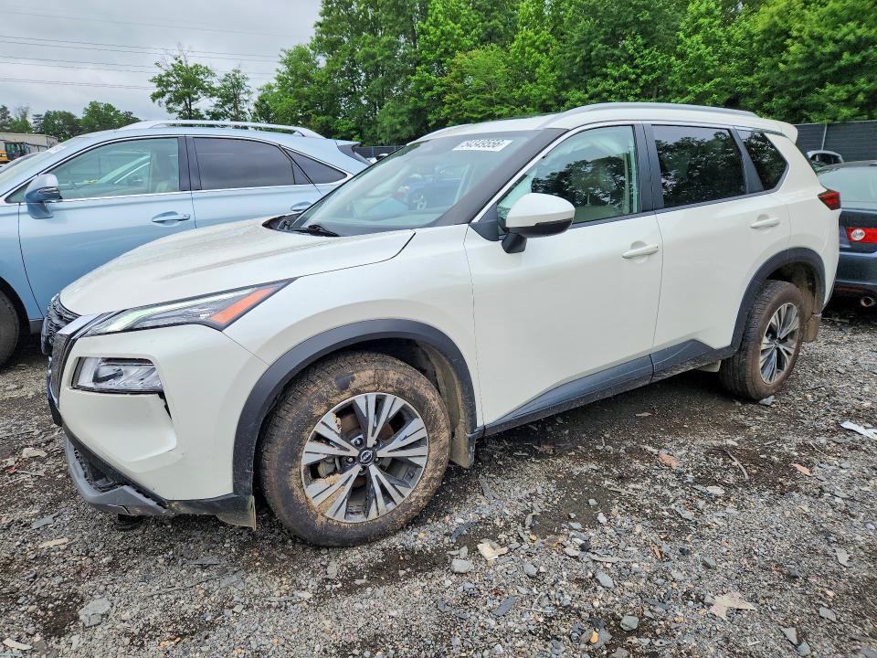 2022 Nissan VIN JN8BT3BB7NW335300 COPART salvage auction — FRONT END, Md - Cert Of Salvage > 75% Damage, sold $8,500 on 2026-07-10 (photo 1)