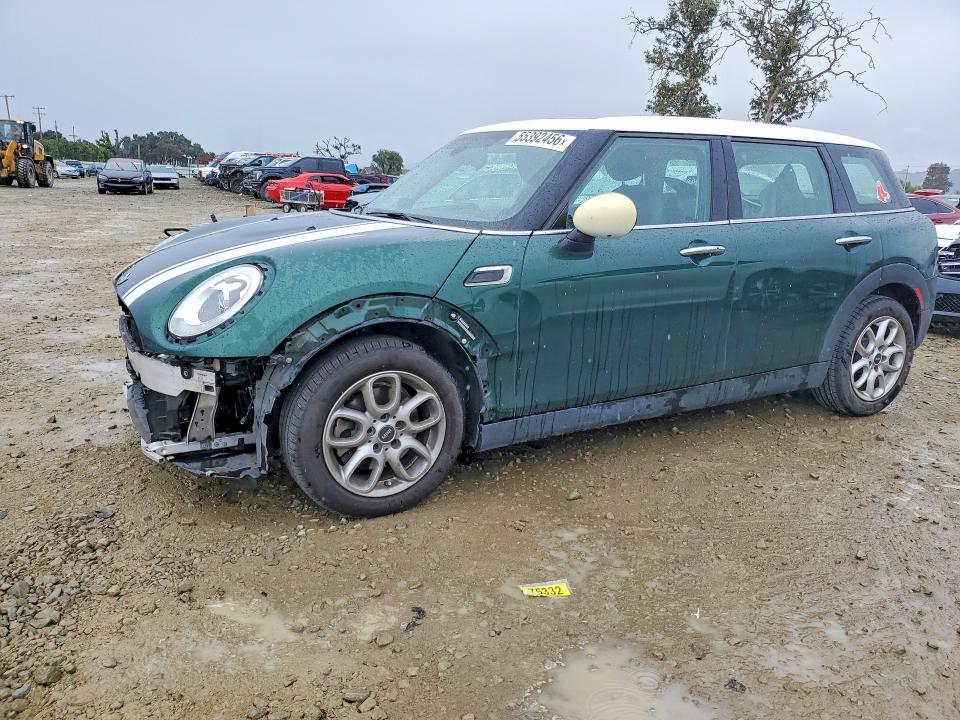 2016 Mini Cooper clubman VIN WMWLN5C59G2E30790 COPART salvage auction — FRONT END, Ca - Salvage Certificate, sold $2,100 on 2026-07-07 (photo 1)
