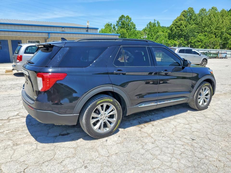 2020 Ford Explorer VIN 1FMSK8DH1LGB15294 COPART salvage auction — FRONT END, Ky - Cert Of Title-Salvage, sold $6,300 on 2026-07-02 (photo 3)