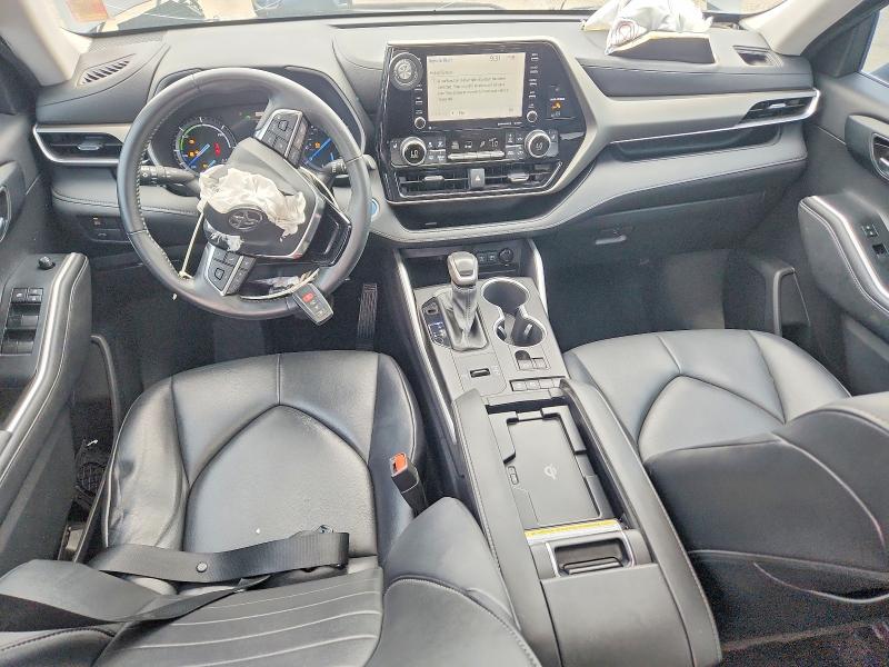 2020 Toyota Highlander VIN 5TDGARAH6LS502842 COPART salvage auction — FRONT END, Al - Cert Of Title-Salvage Title, sold $7,700 on 2026-07-30 (photo 8)