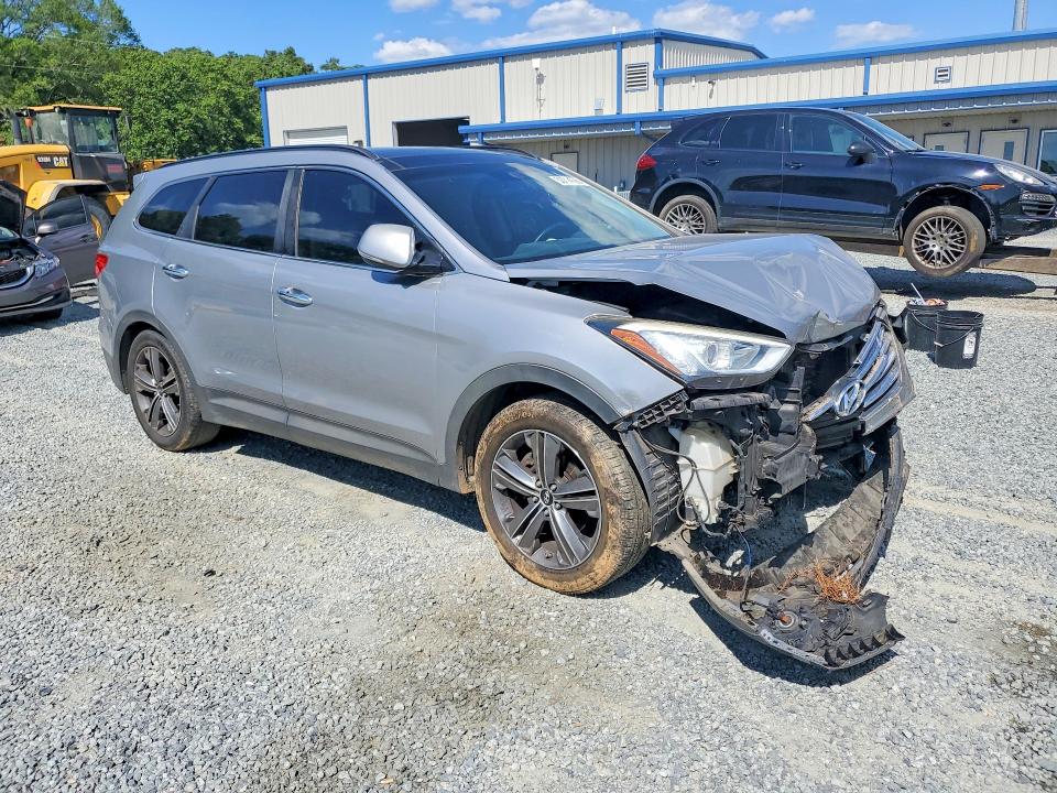 2016 Hyundai VIN KM8SR4HF4GU150299 COPART salvage auction — VANDALISM, NC - SALVAGE CERTIFICATE OF TITLE, sold $1,600 on 2026-07-02 (photo 4)