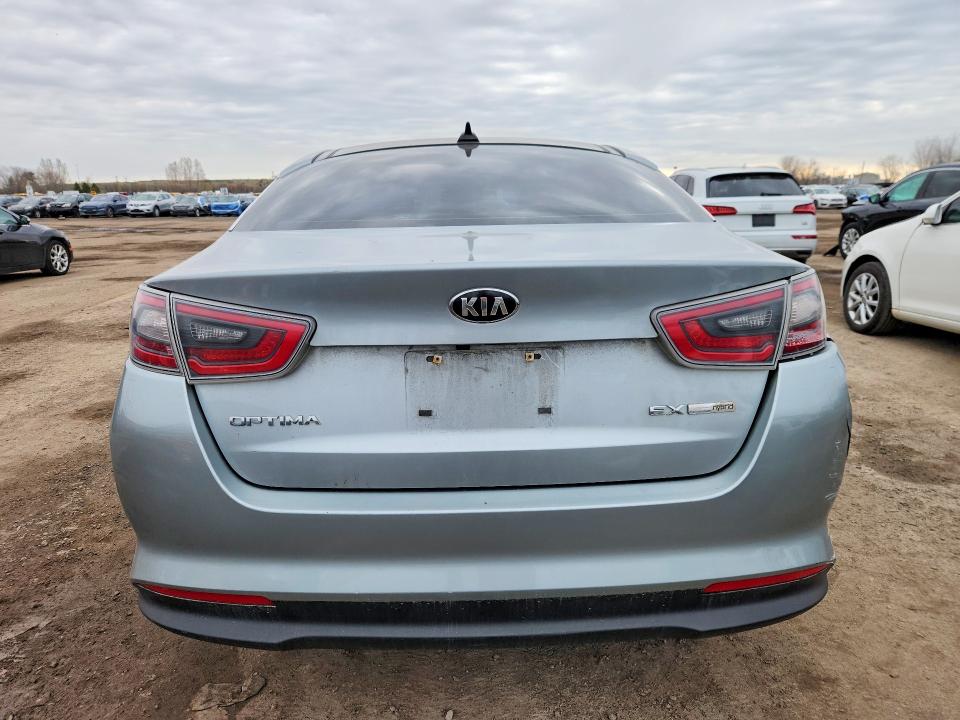 2016 Kia VIN KNAGN4AD3G5095642 COPART salvage auction — REAR END, ON - PERMIT NO BRAND - UNFIT, sold $2,250 on 2026-07-07 (photo 6)