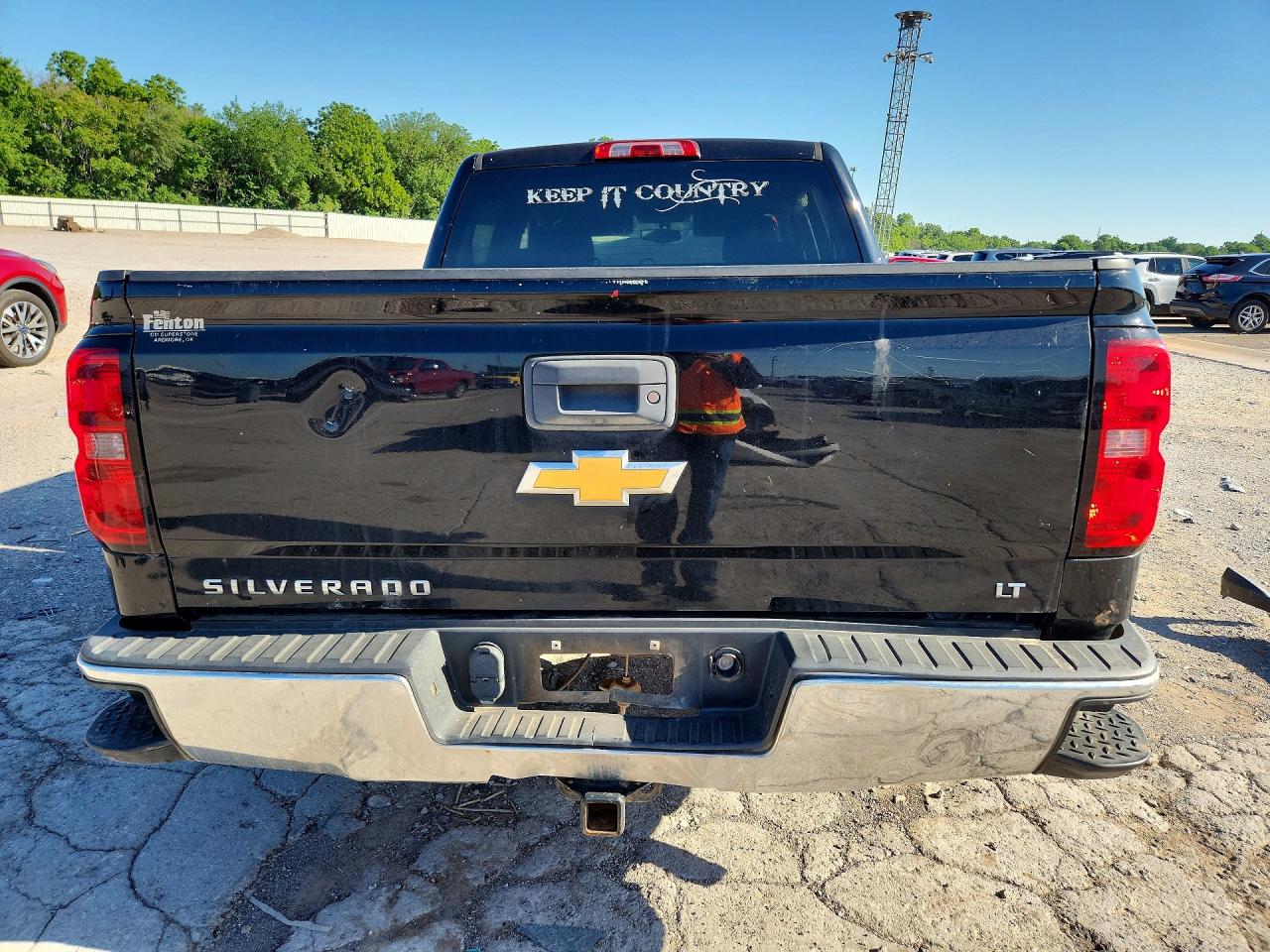 2014 Chevrolet Silverado 1500 VIN 3GCUKREC9EG326630 COPART salvage auction — Front End, OK - CERT OF TITLE-SALVAGE, sold $1,400 on 2026-07-09 (photo 6)