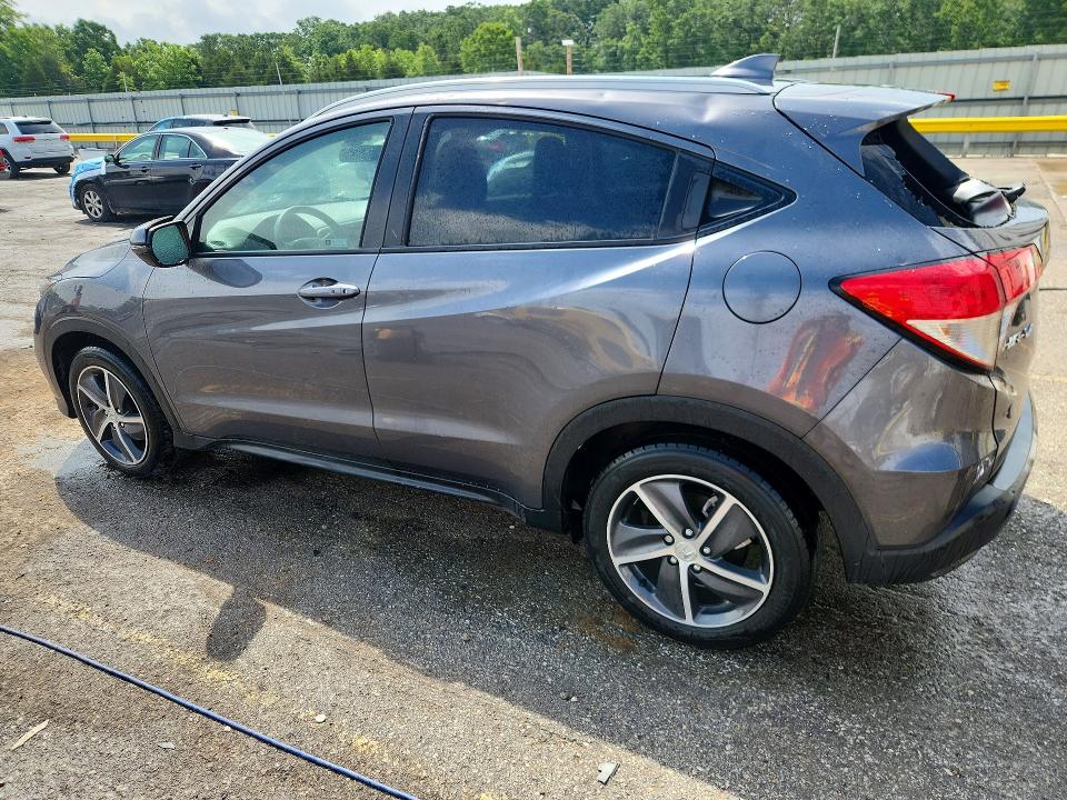 2022 Honda Hr-v VIN 3CZRU5H55NM730848 COPART salvage auction — HAIL, Mo - Salvage Certificate Of Title, sold $4,550 on 2026-07-03 (photo 2)
