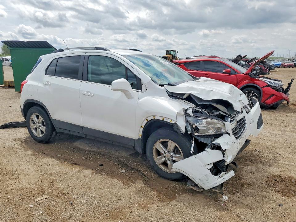 2015 Chevrolet Trax VIN KL7CJLSB3FB206319 COPART salvage auction — FRONT END, Il - Salvage Certificate, sold $500 on 2026-07-07 (photo 4)