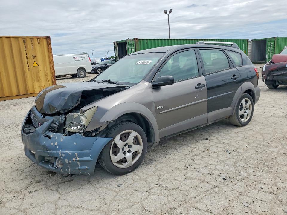 2007 Pontiac Vibe VIN 5Y2SL65857Z429643 COPART salvage auction — FRONT END, IN - CERT OF TITLE-SALVAGE TITLE, sold $450 on 2026-07-17 (photo 1)