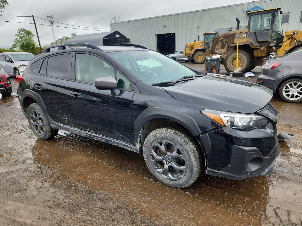 2021 Subaru Crosstrek VIN JF2GTHSC8MH650344 COPART salvage auction — FRONT END, Qc - Gravement Accidente, sold $425 on 2026-07-21 (photo 4)