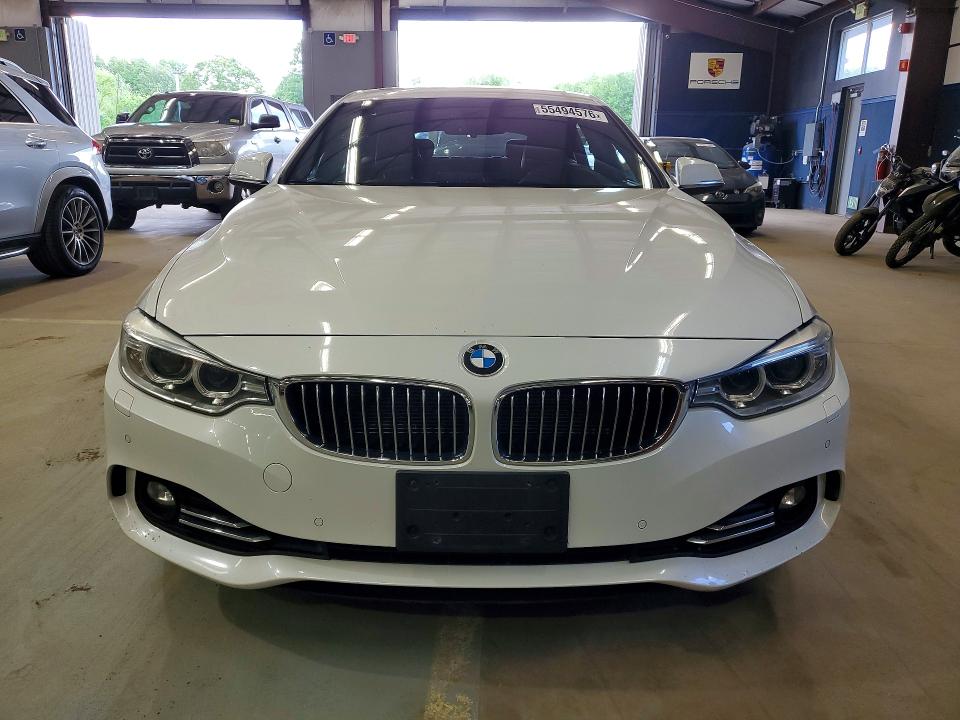 2016 BMW 4 series VIN WBA4C9C51GG136141 COPART salvage auction — MINOR DENT/SCRATCHES, MA - CERTIFICATE OF TITLE, sold $6,500 on 2026-07-24 (photo 5)