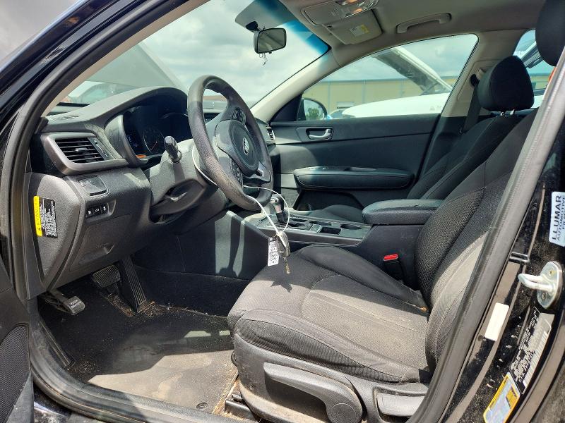 2016 Kia Optima VIN 5XXGT4L36GG100437 COPART salvage auction — FRONT END, Tx - Salvage Vehicle Title, sold $825 on 2026-07-16 (photo 7)