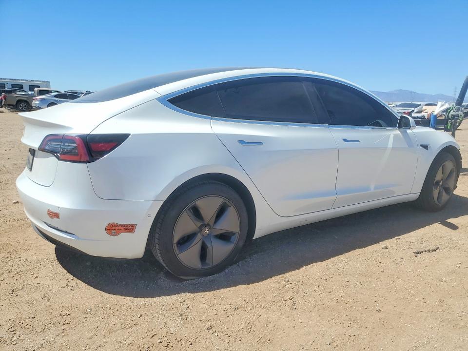 2020 Tesla Model 3 VIN 5YJ3E1EA3LF644720 COPART salvage auction — FRONT END, Ca - Salvage Certificate, sold $5,500 on 2026-07-20 (photo 3)